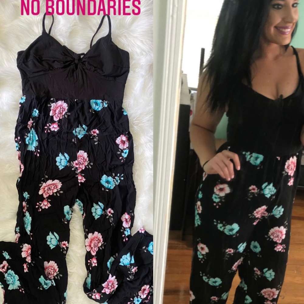 Floral Pant Romper